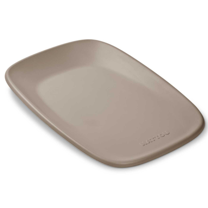 Nattou Softy Skötbädd Taupe i gruppen Barnrum / Skötbord & skötbäddar hos Köpbarnvagn (NATT41046-7)
