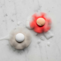 Nattou Soft Silicone Snurra med Sugpropp Clay
