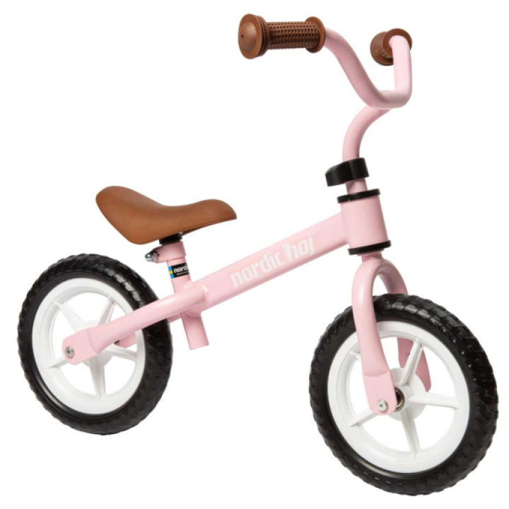 Nordic Hoj Springcykel 10 tum Rosa i gruppen Leksaker / Leksaker från 2 år / Gåbilar & Cyklar hos Köpbarnvagn (NOHO72-2131PI)