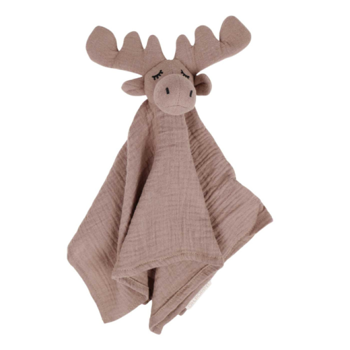 Oh Poppy Loa the Moose Muslinfilt Biscuit Brown