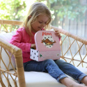 Pippi Pappväska 20 cm Rosa 