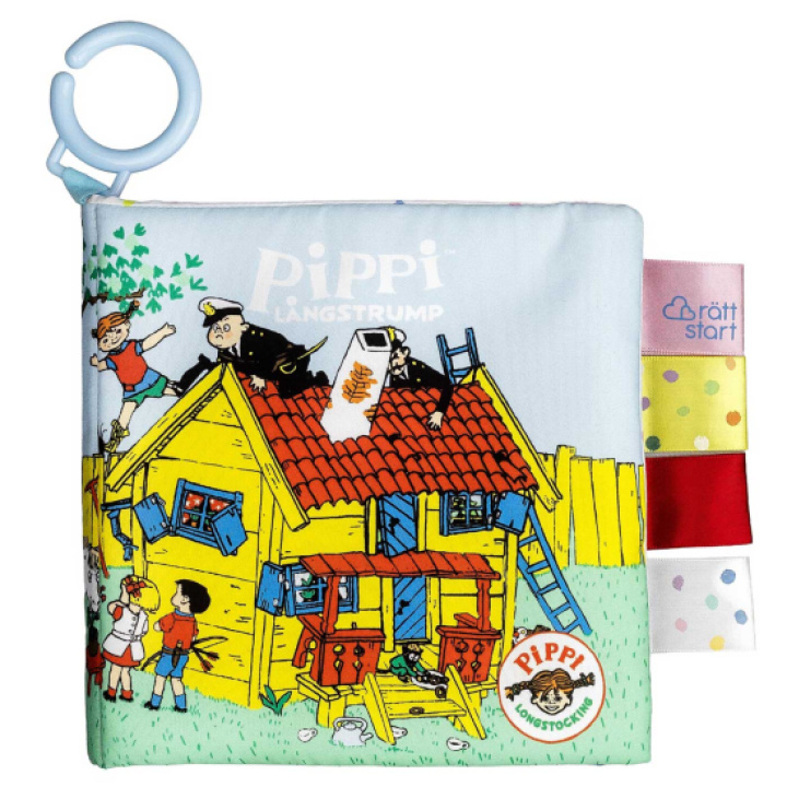 Pippi Villa Villekulla Prasselbok i gruppen Leksaker / Babylek 0-1 år / Aktivitetsleksaker hos Köpbarnvagn (PILA5941)