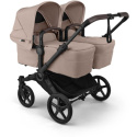 Bugaboo Donkey 6 Tvillingvagn Desert Taupe Melange
