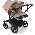 Bugaboo Donkey 6 Tvillingvagn Desert Taupe Melange