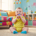 Playgro Skallra Twisting Barbell Rattle
