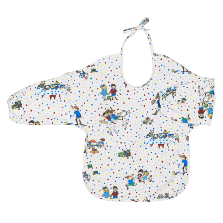 Pippi Födelsedag Haklapp med ärm