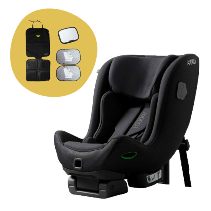Axkid Minikid 4 Pro Inkl. Tillbehörspaket i gruppen Bilbarnstolar / Stol för varje steg / Bakåtvända bilbarnstolar hos Köpbarnvagn (SET-AXKIMNKD4PROPKTCLSC)