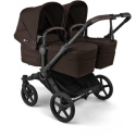 Bugaboo Donkey 6 Tvillingvagn Inkl. Cloud T och Bas