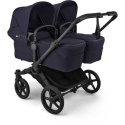 Bugaboo Donkey 6 Tvillingvagn Inkl. Cloud T och Bas