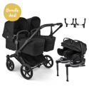 Bugaboo Donkey 6 Tvillingvagn Inkl. Otter Babyskydd och Bas