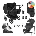 Bugaboo Donkey 6 Tvillingvagn XL Paket