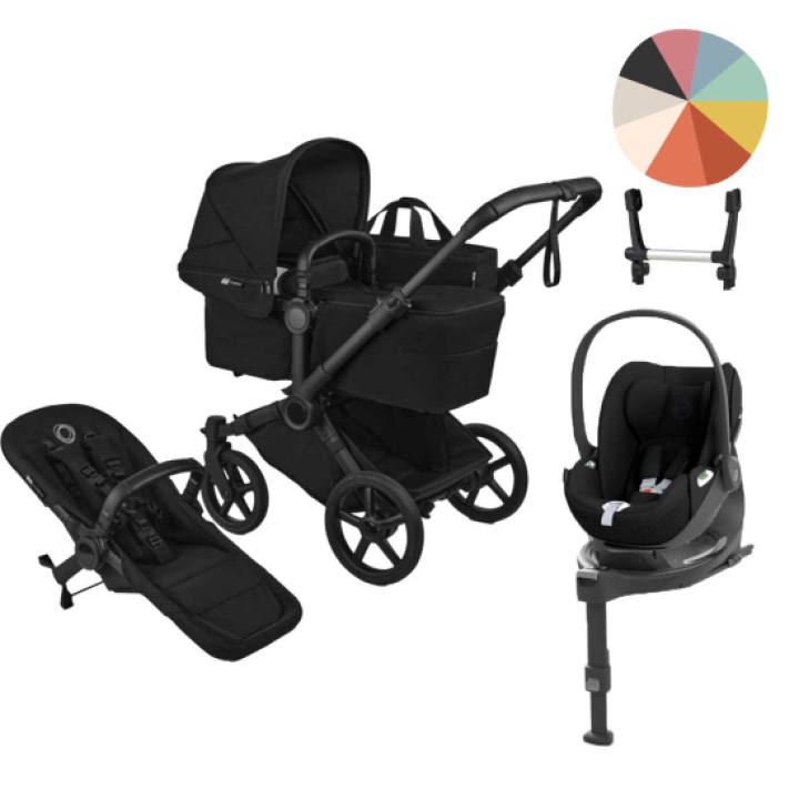 Bugaboo Donkey 6 Inkl. Cybex Cloud T och Bas i gruppen Barnvagnar / Varumärken / Bugaboo / Bugaboo Donkey 6 hos Köpbarnvagn (SET-BGBDNK6CLDTBS)