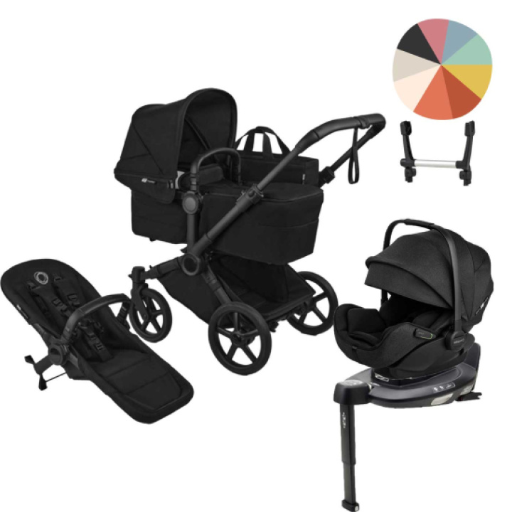 Bugaboo Donkey 6 Inkl. Otter Babyskydd och Bas i gruppen Barnvagnar / Varumärken / Bugaboo / Bugaboo Donkey 6 hos Köpbarnvagn (SET-BGBDNK6OTRBS)