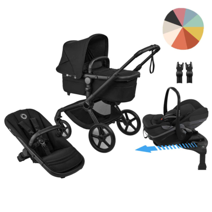 Bugaboo Fox 5 Renew Inkl. Maxi-Cosi Pebble Slide Pro och Bas i gruppen Barnvagnar / Barnvagnspaket / Bugaboo hos Köpbarnvagn (SET-BGBFXRN5)