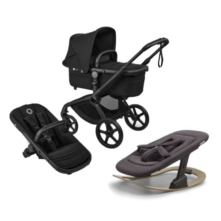 Bugaboo Fox 5 Renew inkl. Giraffe Babysitter i gruppen Barnvagnar / Varumärken / Bugaboo / Bugaboo Fox 5 hos Köpbarnvagn (SET-BGBFXRNW5GRFBBRCK)