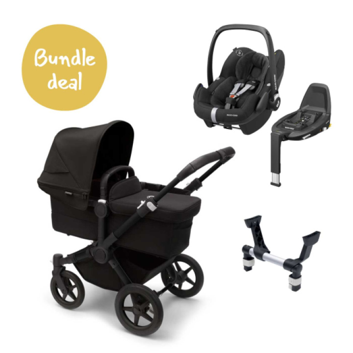 Bugaboo Donkey 5 Mono Inkl. Maxi-Cosi Pebble Pro i-size i gruppen Barnvagnar / Varumärken / Bugaboo / Bugaboo Donkey 5 hos Köpbarnvagn (SET-Bdonkey12)