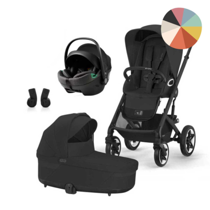 Cybex Talos S Lux Duovagn Inkl. Axkid GoKid Babyskydd i gruppen Barnvagnar / Varumärken / Cybex / Cybex Talos S Lux hos Köpbarnvagn (SET-CYBTLSLXGK)