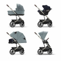 Cybex Talos S Lux Duovagn Inkl. Axkid GoKid Babyskydd
