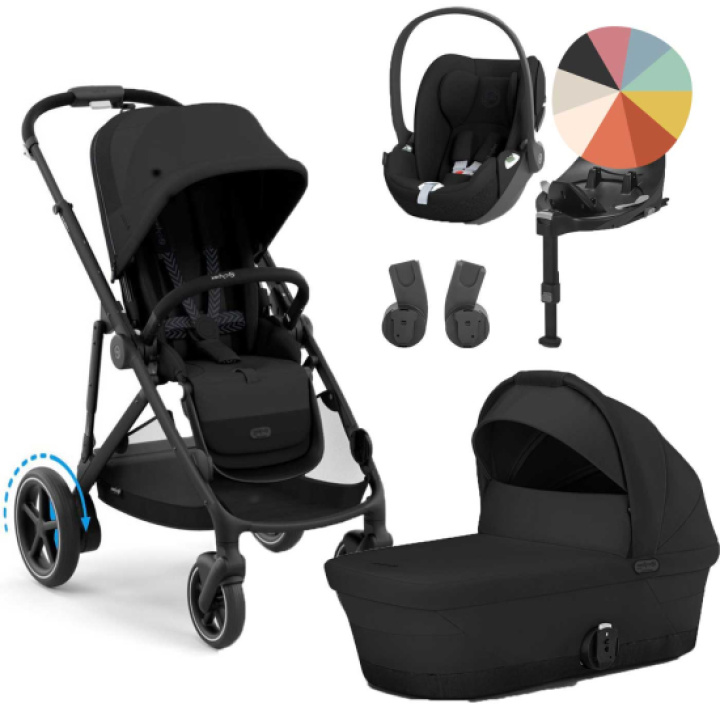 Cybex e-Gazelle S Inkl. Cloud T & Bas i gruppen Barnvagnar / Barnvagnspaket / Cybex barnvagnspaket hos Köpbarnvagn (SET-EGZCDT)