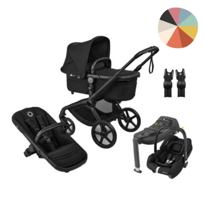 Bugaboo Fox 5 Renew Paket Maxi-Cosi Cabriofix och Bas i gruppen Barnvagnar / Varumärken / Bugaboo / Bugaboo Fox 5 hos Köpbarnvagn (SET-Fxrencbrpkt)