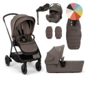 Nuna Triv LX Duovagn, Arra Flex babyskydd & Bas