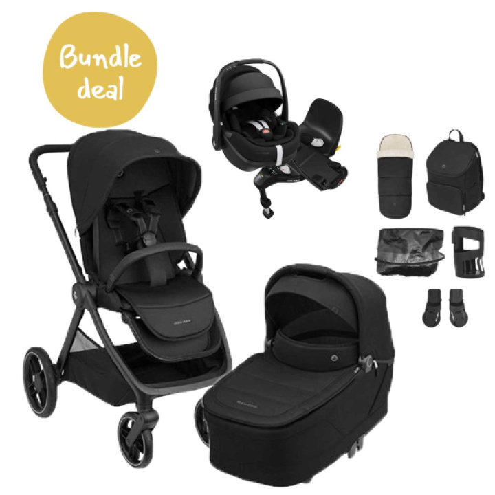 Maxi-Cosi Oxford Duo, Pebble 360 PRO, Bas & Tillbehörspaket i gruppen Barnvagnar / Barnvagnspaket / Maxi-Cosi hos Köpbarnvagn (SET-OXFPBLBS)