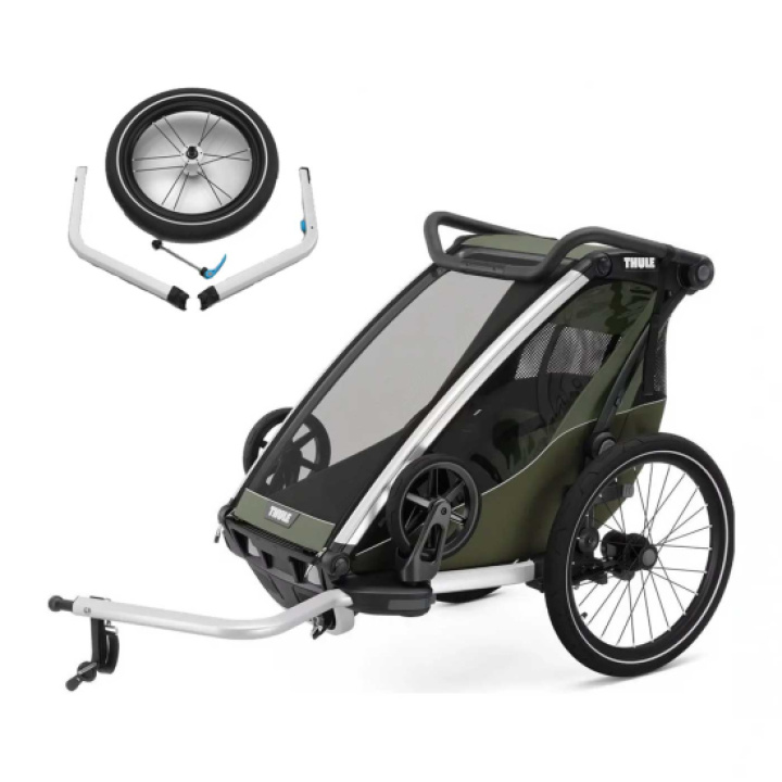 Thule Chariot Lite Single Inkl. Joggingset i gruppen Barnvagnar / Varumärken / Thule / Thule Chariot hos Köpbarnvagn (SET-THLCHL1)