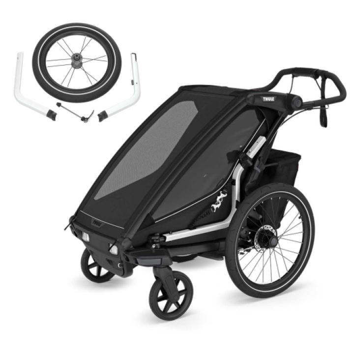 Thule Chariot Sport 2 Single inkl. Jogginghjul i gruppen Barnvagnar / Varumärken / Thule / Thule Chariot hos Köpbarnvagn (SET-THLCHRSPR2SNG)