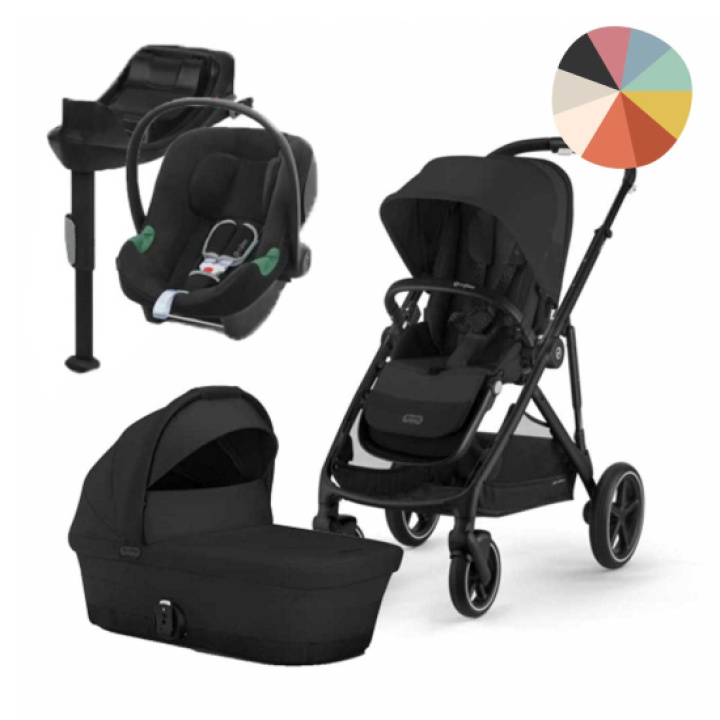 Cybex Gazelle Duovagn Inkl Aton B2 Babyskydd & Bas