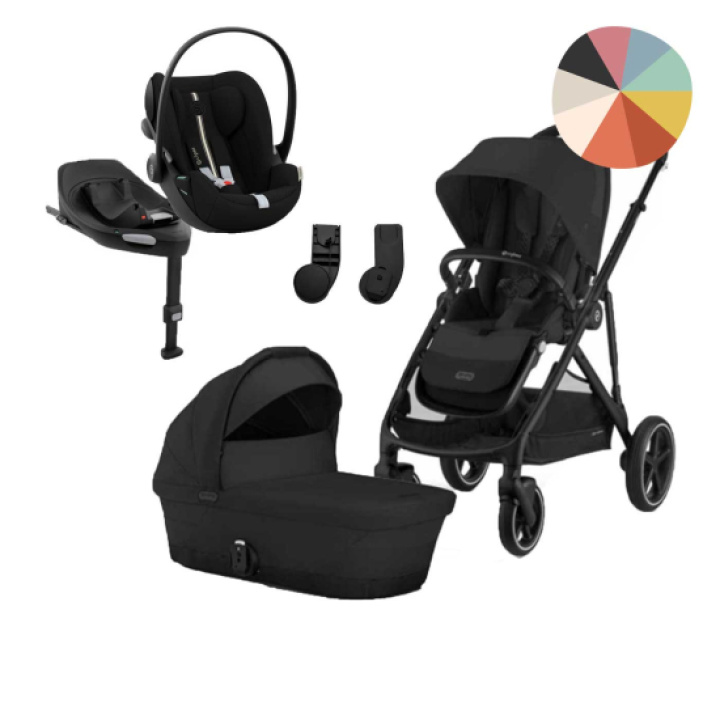 Cybex Gazelle S Duovagn Inkl. Cloud G & Bas i gruppen Barnvagnar / Barnvagnspaket / Cybex barnvagnspaket hos Köpbarnvagn (SET-gzlcldgbas)