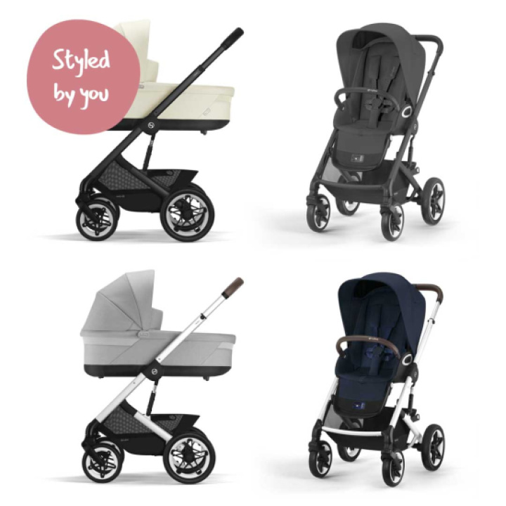 Cybex Talos S Lux Duovagn - Valfri färg i gruppen Barnvagnar / Varumärken / Cybex / Cybex Talos S Lux hos Köpbarnvagn (SETcytal4)