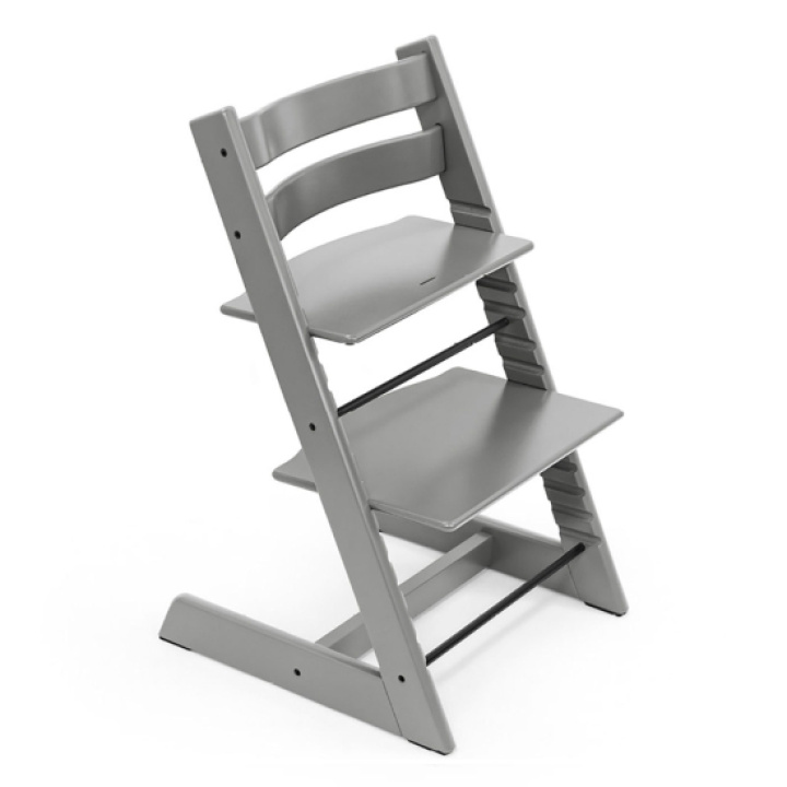 Stokke Tripp Trapp Matstol Storm Grey i gruppen Babytillbehör / Äta & dricka / Matstolar & dynor / STOKKE Tripp Trapp hos Köpbarnvagn (STOK100125)