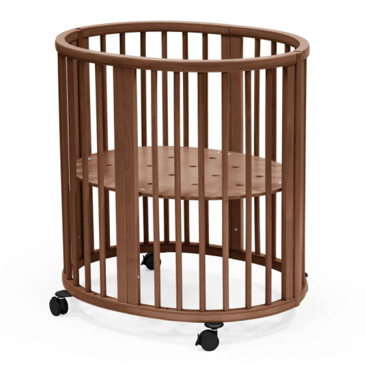Stokke Sleepi Mini Säng V3 Warm Brown i gruppen Barnrum / Spjälsängar & Vaggor hos Köpbarnvagn (STOK591304)