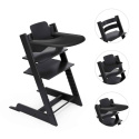 Stokke Tripp Trapp Stol + Bygel + Bricka Black