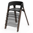 Stokke Steps Matstolspaket Black/Warm Brown