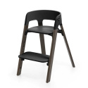 Stokke Steps Matstolspaket Black/Warm Brown