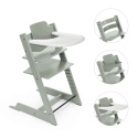 Stokke Tripp Trapp Stol + Bygel + Bricka Glacier Green