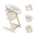 Stokke Tripp Trapp stol + Bygel + Newborn Set Vanilla White