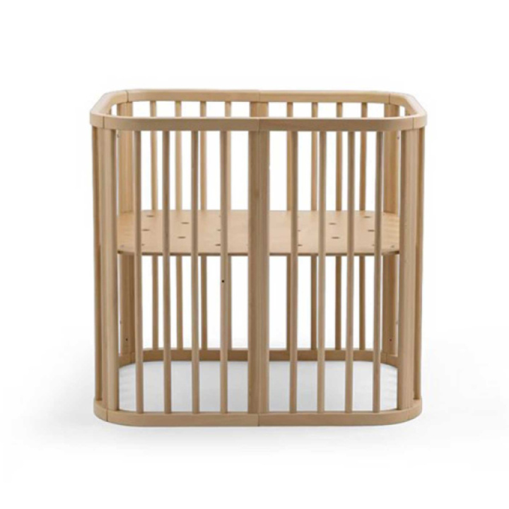 Stokke Nighti Mini Säng Natural i gruppen Barnrum / Spjälsängar & Vaggor / Vaggor & minisängar hos Köpbarnvagn (STOK705401)