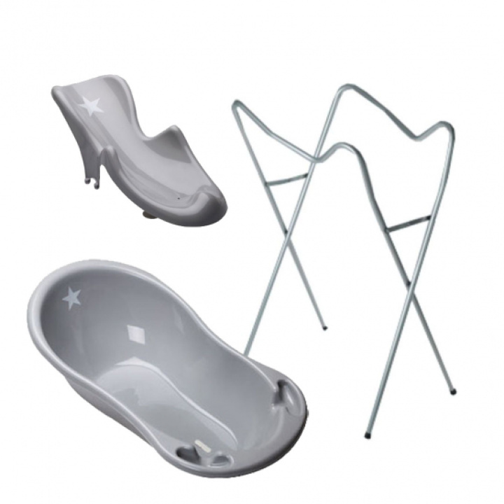 Paket Badbalja med Stativ & Badstöd i gruppen Babytillbehör / Omvårdnad & Hygien / Badbaljor & badtillbehör / Badbaljor & badstöd hos Köpbarnvagn (Setkbad)