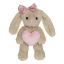 Teddykompaniet Kanin Tyra med hjärta Beige