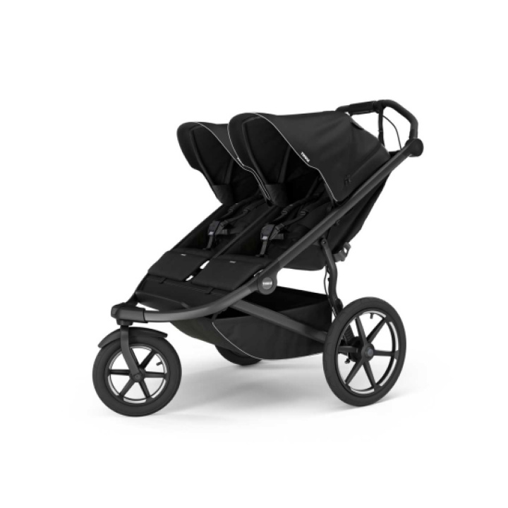 Thule Urban Glide 3 Double Svart 2025 i gruppen Barnvagnar / Varumärken / Thule / Urban Glide hos Köpbarnvagn (THUL10101998)