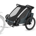 Thule Chariot Cross 2 Cykelvagn Double Dark Slate