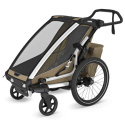 Thule Chariot Cross 2 Cykelvagn Single Khaki