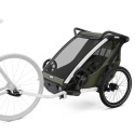 Thule Chariot Lite Cykelvagn Double Vintage Green