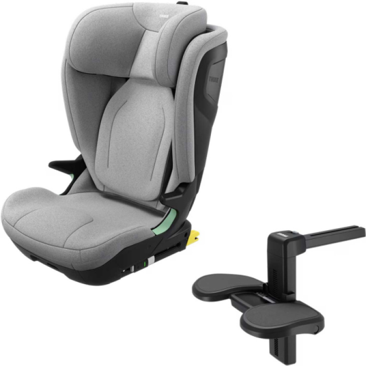 Thule Palm Bältesstol inkl. fotstöd Grå i gruppen Bilbarnstolar / Stol för varje steg / Bältesstolar hos Köpbarnvagn (THUL99000114)