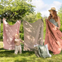 Vinter & Bloom Soft Grid Eko Gallerfilt Cloud Pink