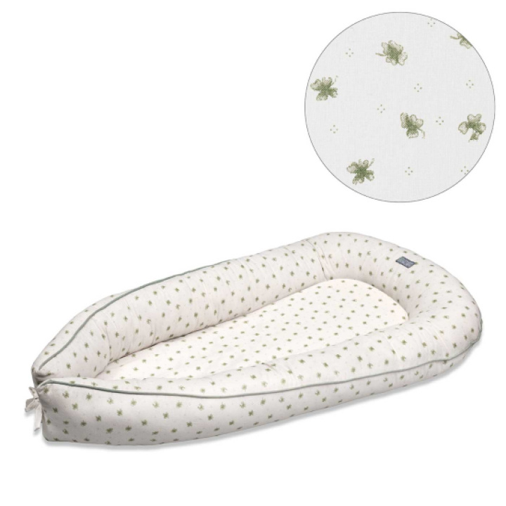 Vinter & Bloom Meadow Babynest Soft Sand i gruppen Barnrum / Sängtillbehör / Babynest hos Köpbarnvagn (VIBL40030-21)