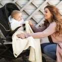 Vinter & Bloom Filt Muslin Eko Pearl White
