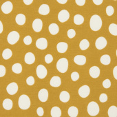 Coracor bärsjal Abstract Dot Mustard